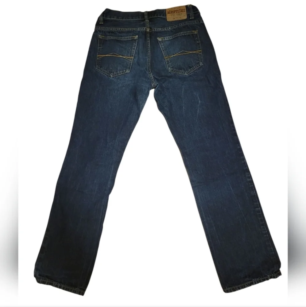 TWO Aeropostale Blue Jeans Sz.31 x 32 Essex STRAIGHT leg